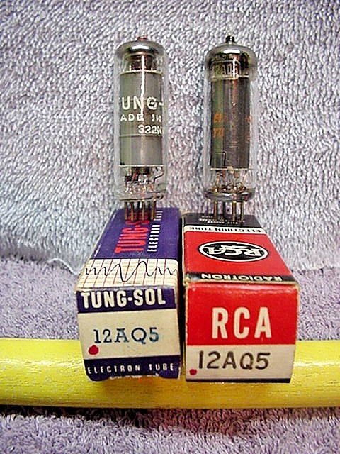 NOS RCA Radio Tube - 12AQ5 - Tested