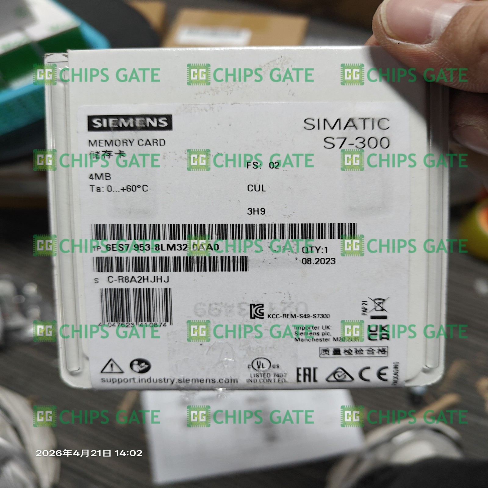 1pcs NEW SIEMENS 6ES7953-8LM32-0AA0