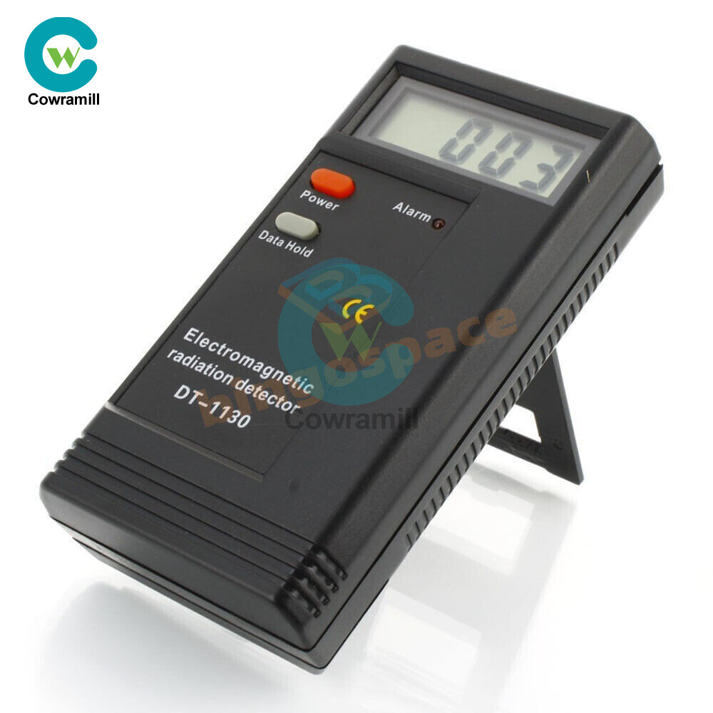 Digital EMF meter Electromagnetic Radiation Measuring Device audio led alarm