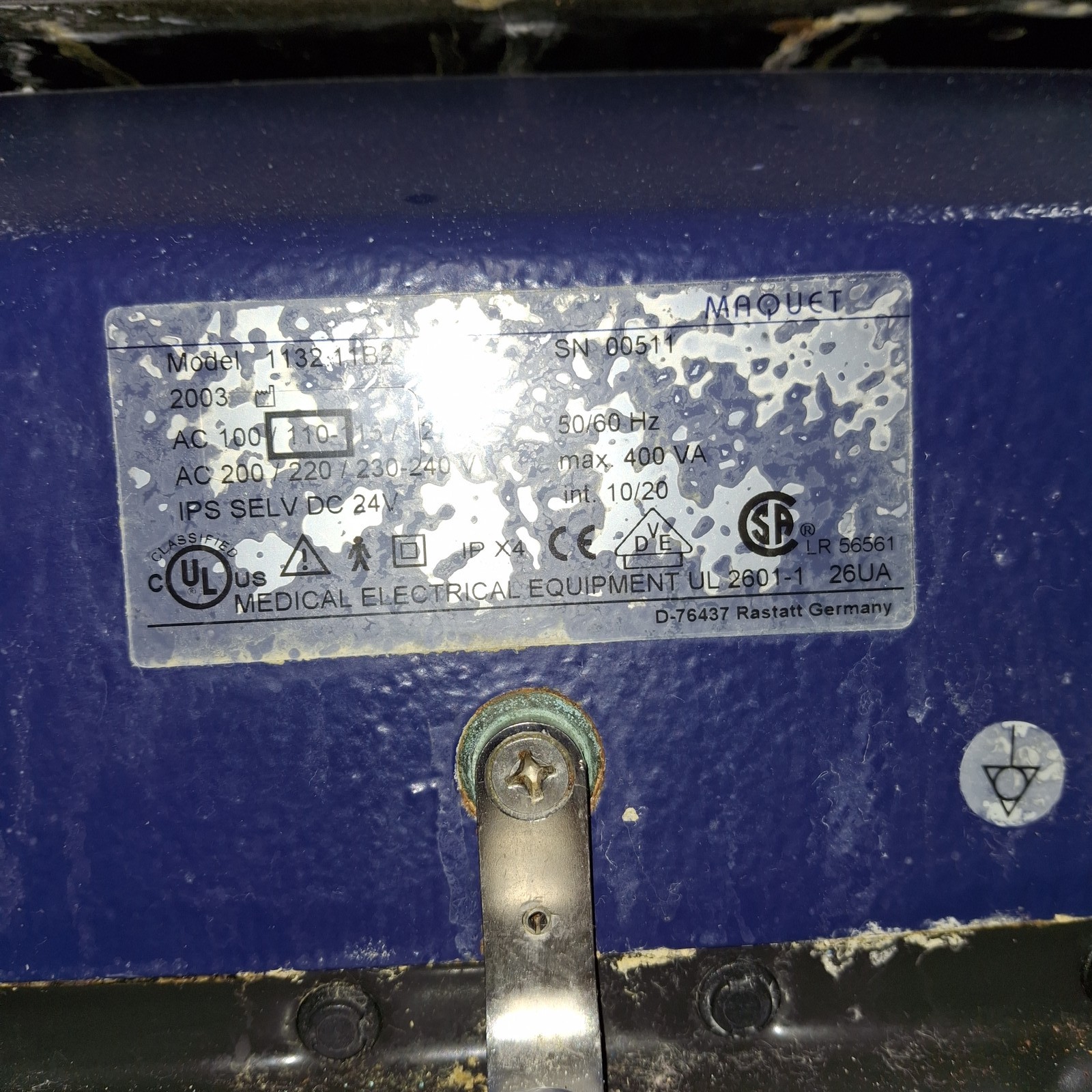 Maquet Alphastar Surgical Table