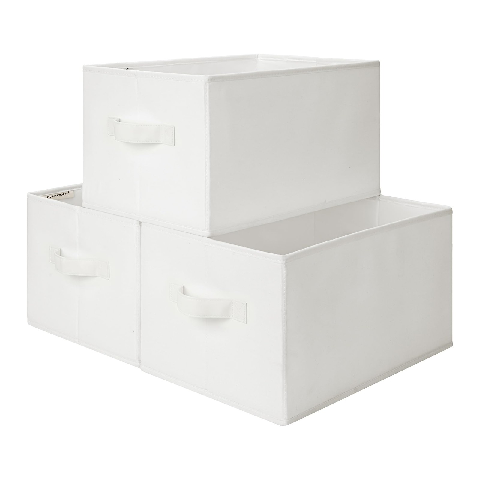Collapsible Shelf Baskets, Storage Bins for Clothes, Closet Organization and ...