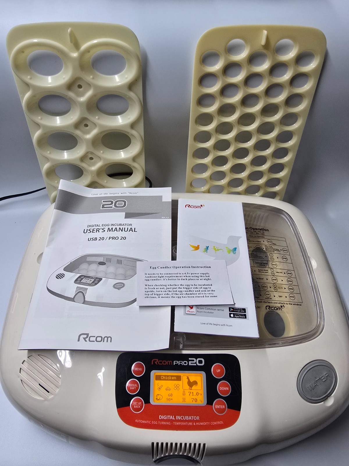 R-Com 20 PRO Digital Incubator