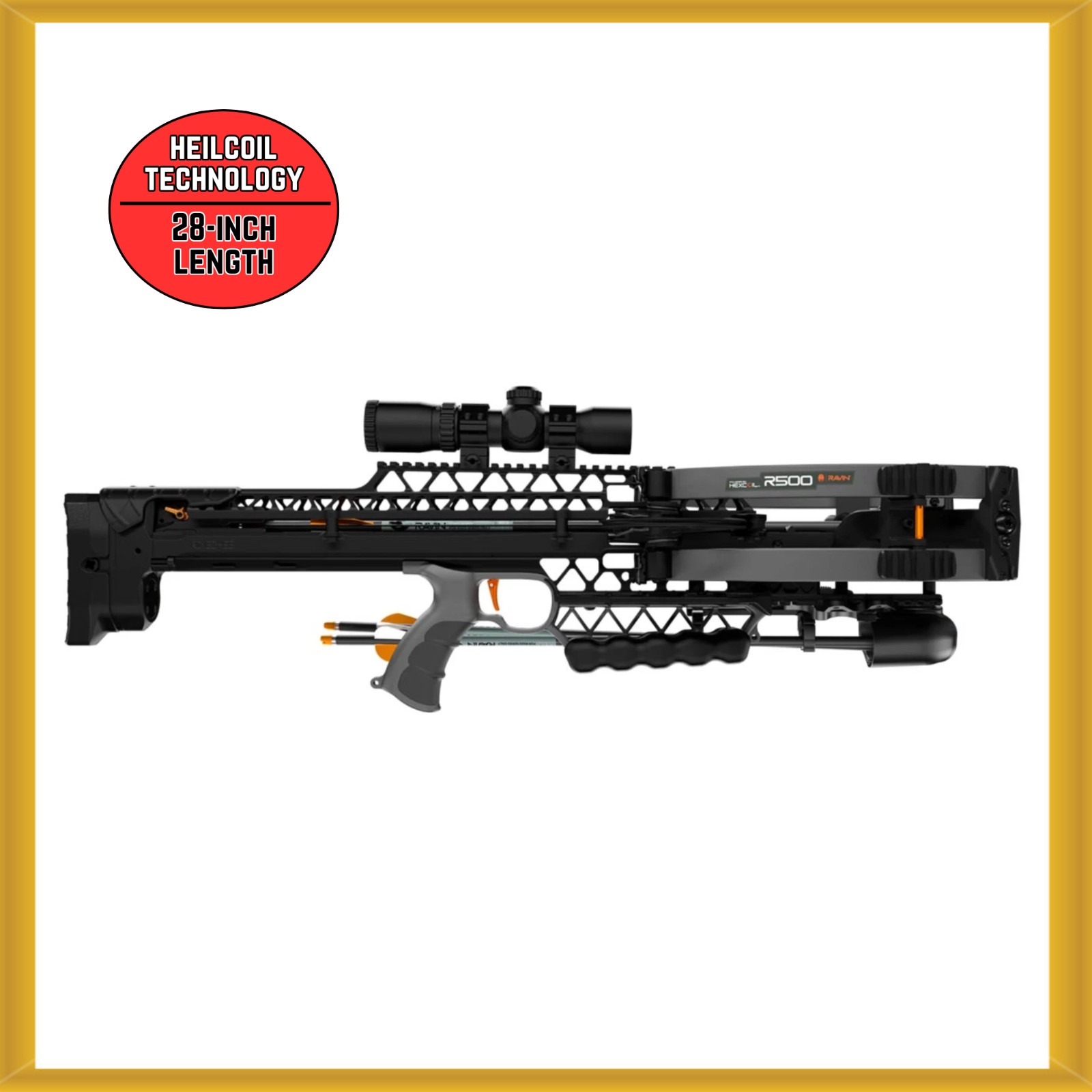 Ravin HeliCoil Technology 28-inch 500 FPS Crossbow Package (Slate Gray) NEW