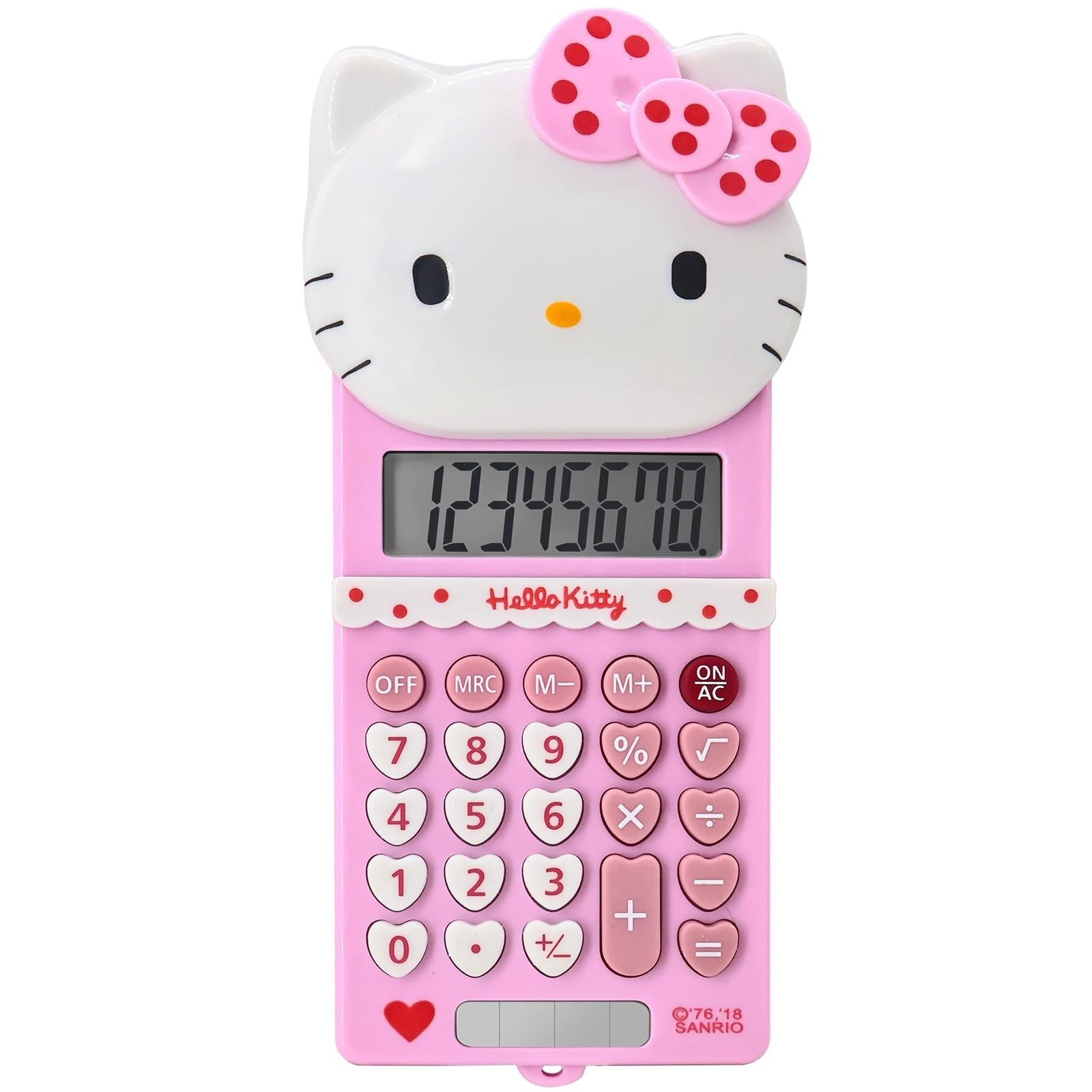 Cute Calculators, 8 Digit with LCD Display for Teachers Student Basic Office ...