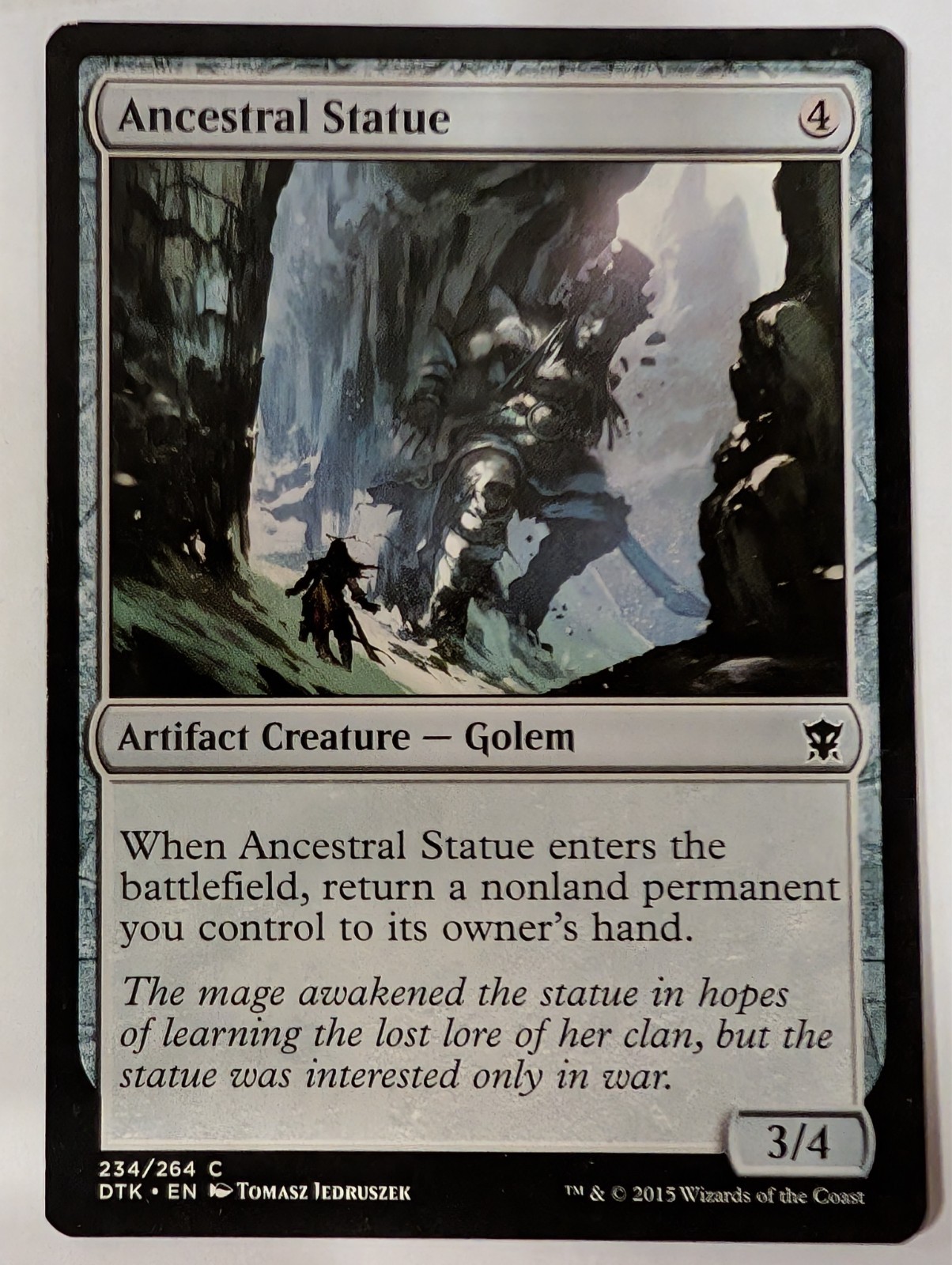 Ancestral Statue - Dragons of Tarkir - Magic the Gathering MTG Nice!