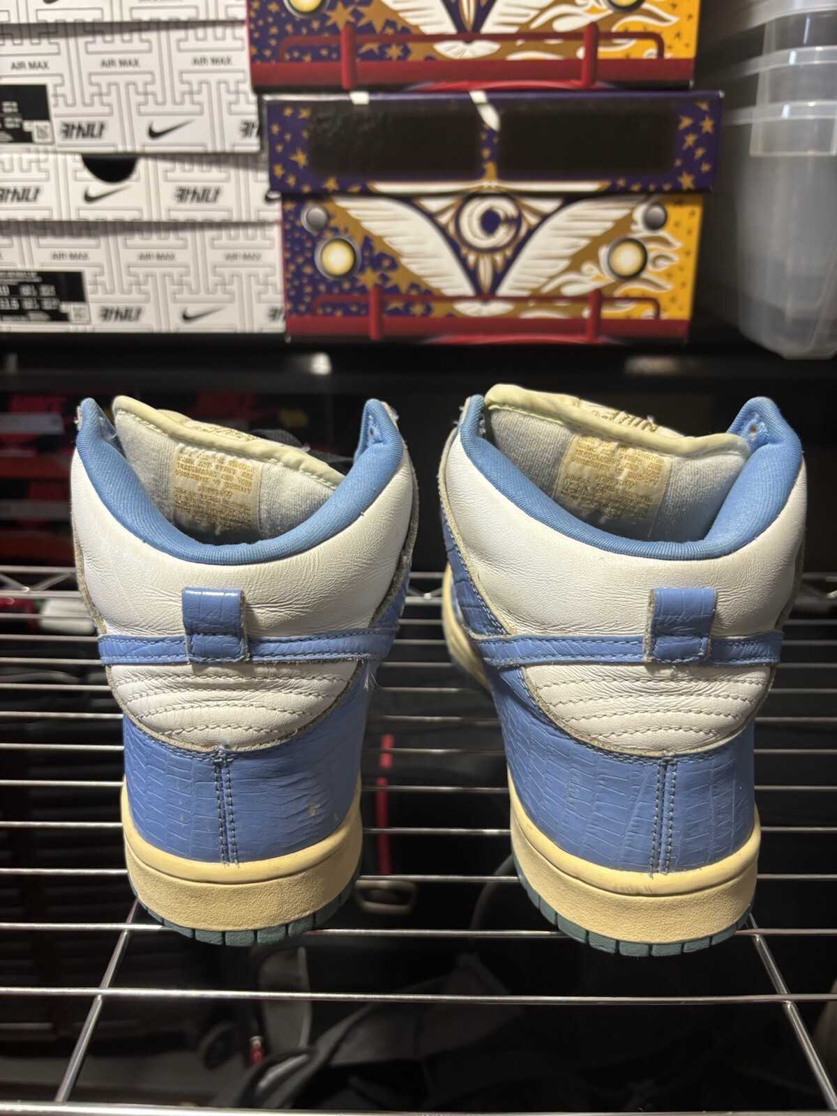 Nike Dunk High Pro SB Supreme Blue Stars 2003 Size 9.5 307385-141 SHIPS FAST