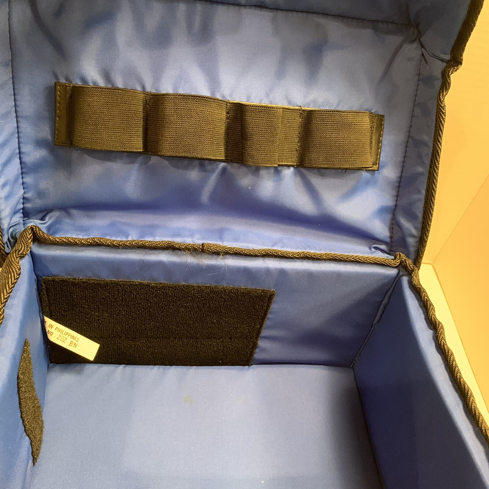 FOTIMA Shoulder Camera Bag Blue Adjustable Strap
