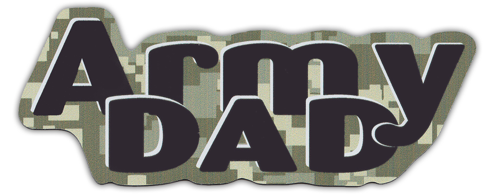 Military Car Magnets: ARMY DAD (Digital Camouflage Design) | United States Army
