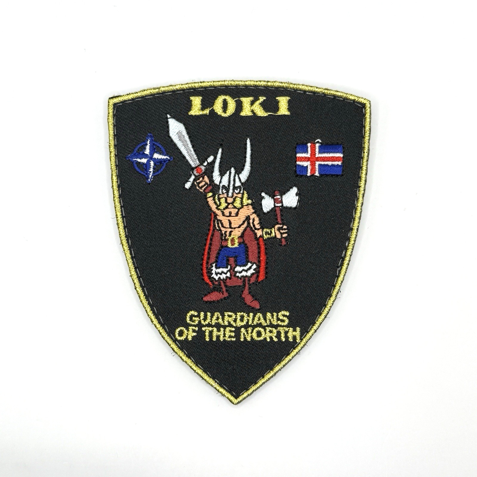 85th Group 'Guardians of the North' Loki NATO Keflavik Iceland 3.625" Patch