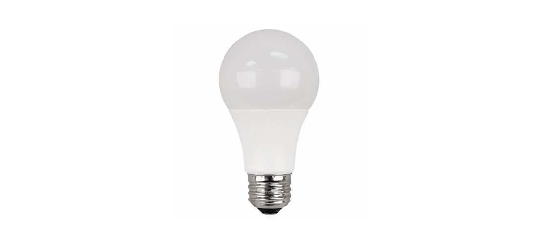LED Lamp, General Purpose, A19 Lamp, 60 W Equivalent, E26 Lamp Base, Soft White
