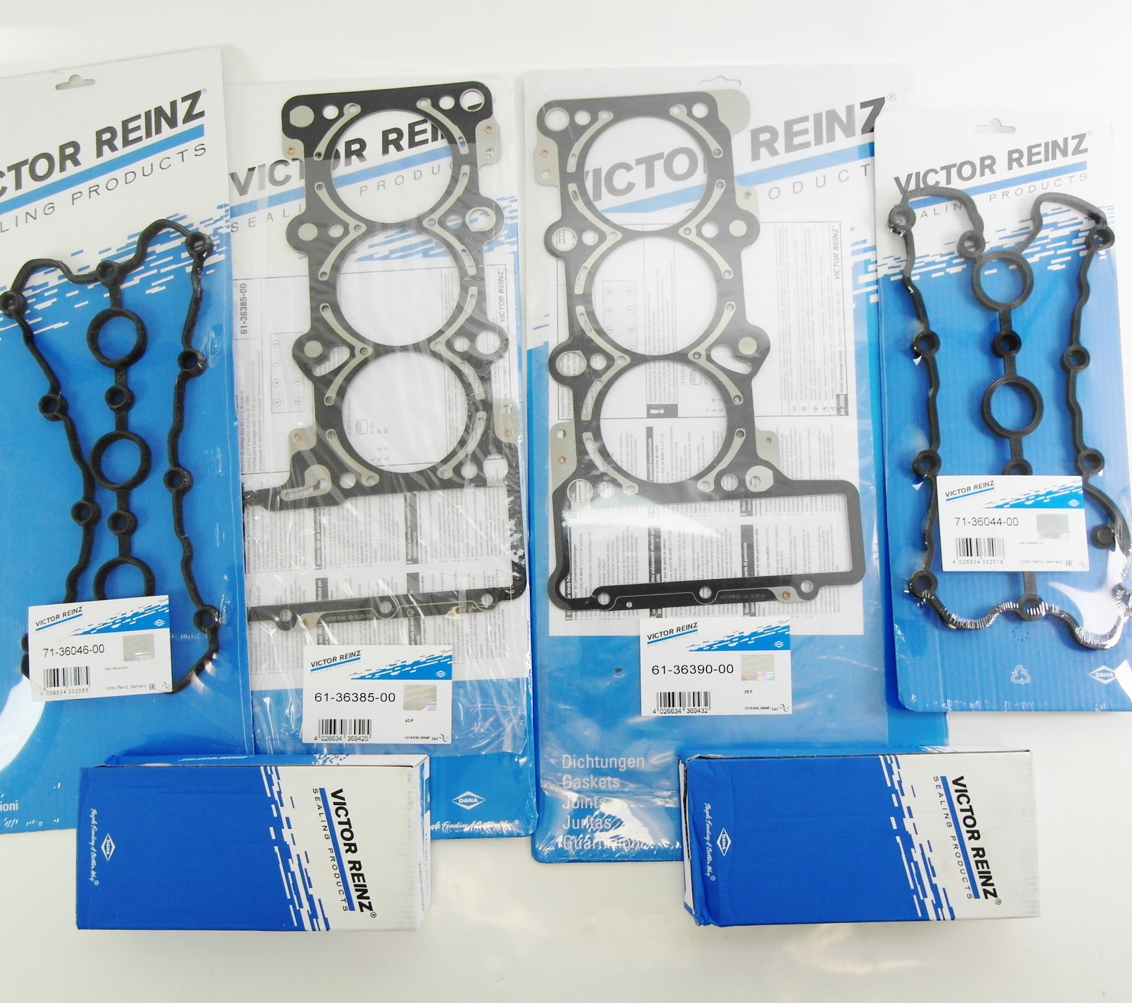 Reinz cylinder head gaskets + screws + VDD Audi V6 3.2 L FSI AUK BKH