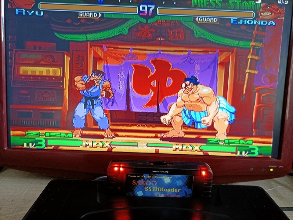 SEGA Saturn SAROO cartridge flash HD loader SD Card Optical loader Elite version