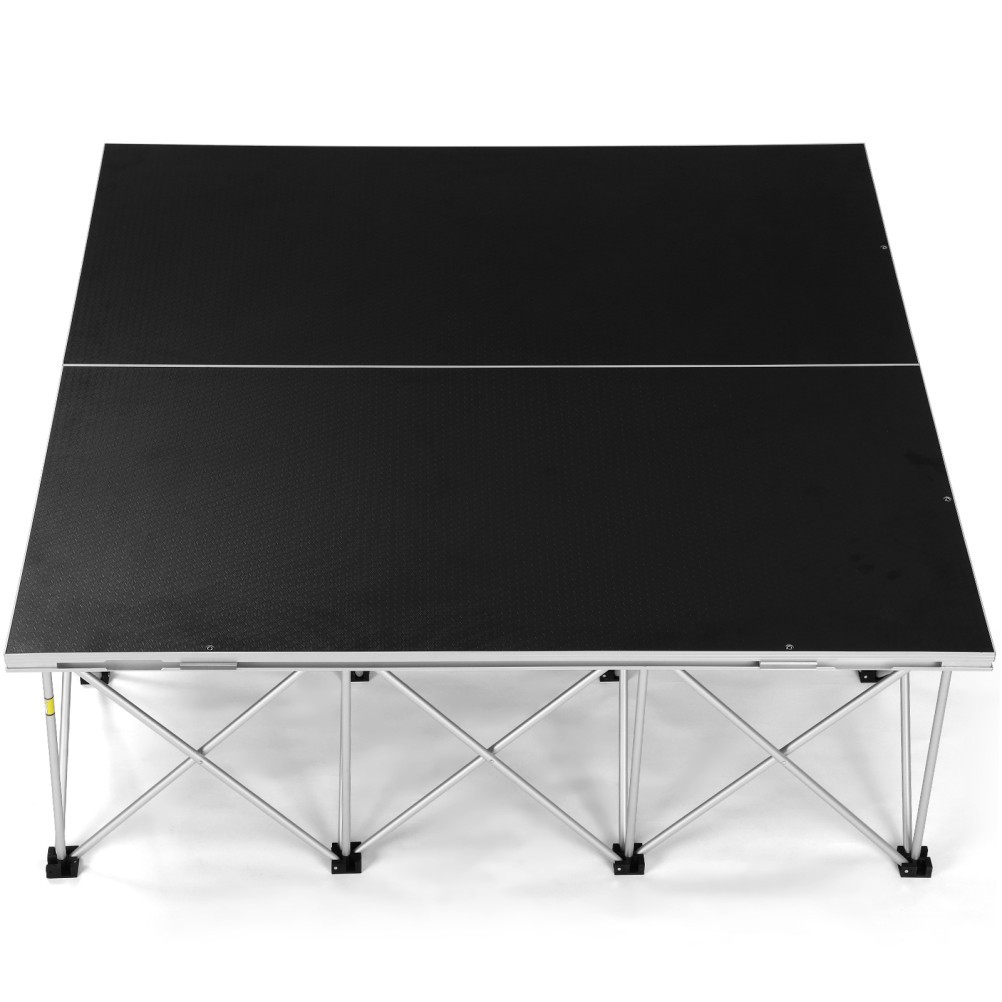 4x4 Portable Stage Platform Modular Unit with 16” High Riser Easy Set-Up USA