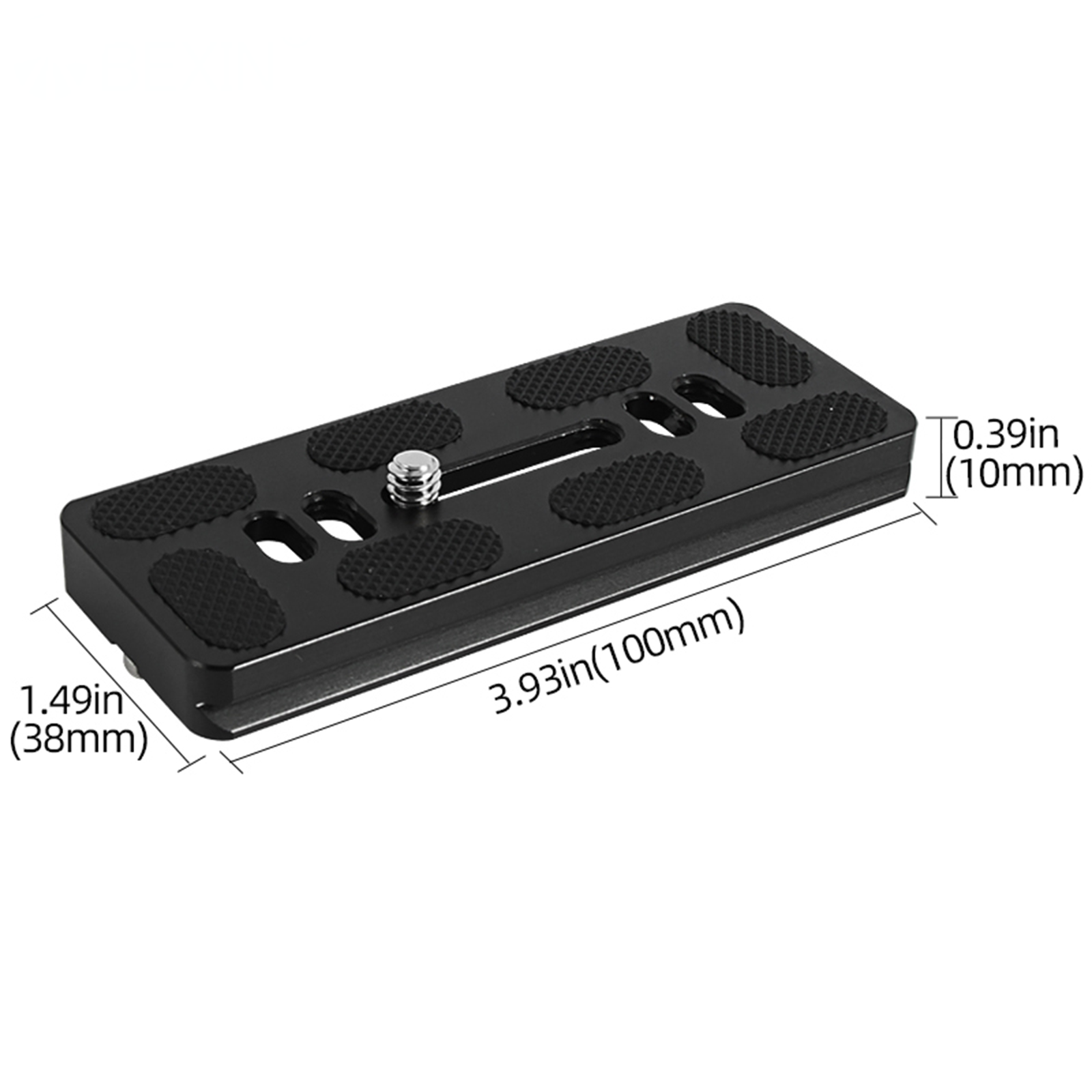 100mm Tripod Quick Release Plate Screw Adapter Mount for DSLR Camera Heads