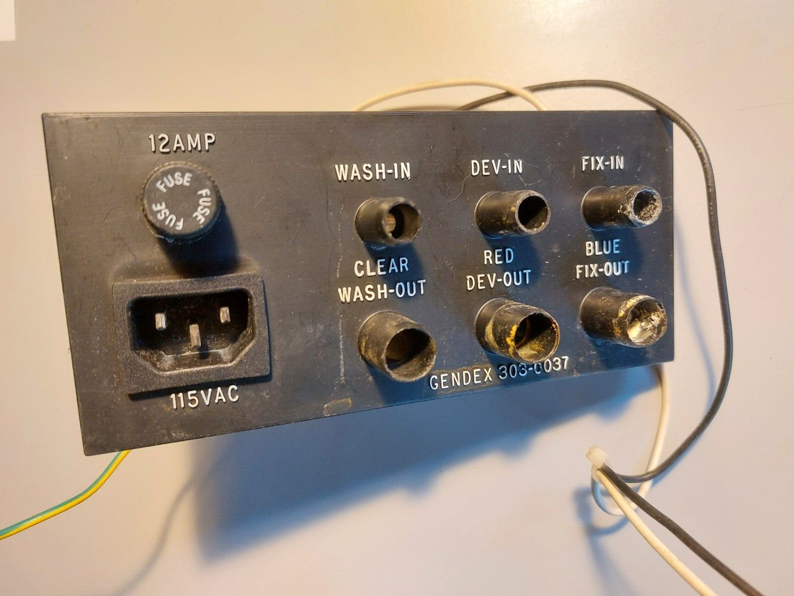 GENDEX GXP  dental processor  DRAIN MANIFOLD