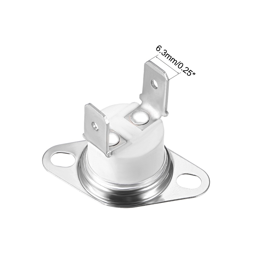 2 x Temperature Control Switch Thermostat KSD301 200°C 10A NC Ceramic Material