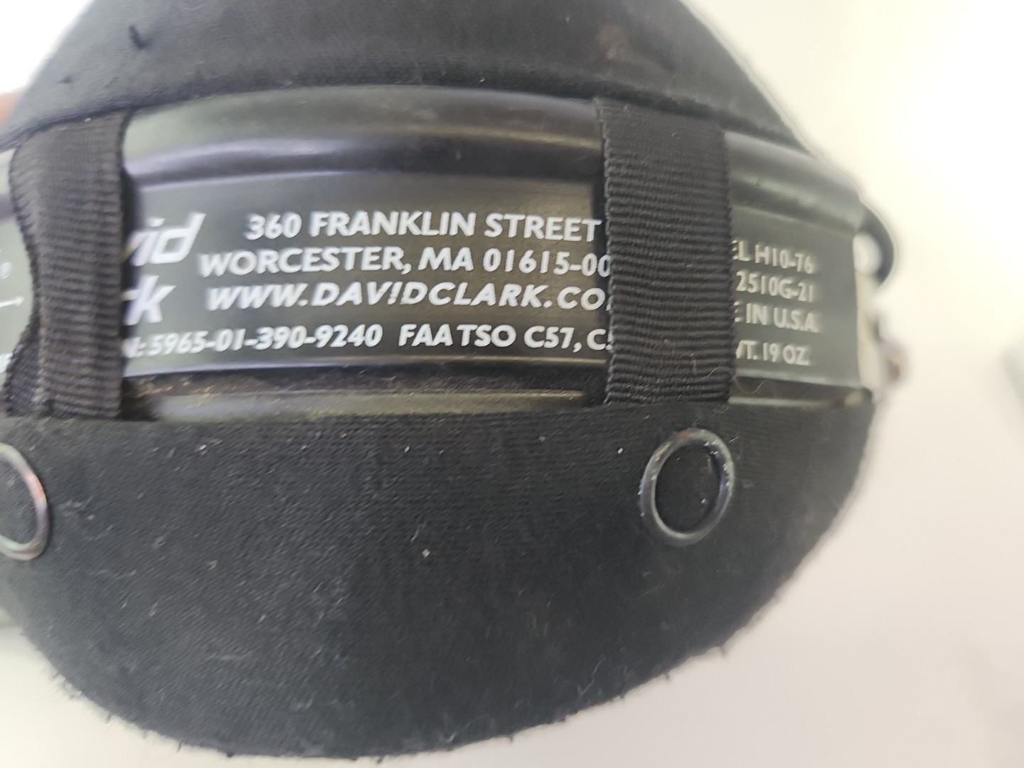 David Clark H10-76 Aviation Headset *UNTESTED