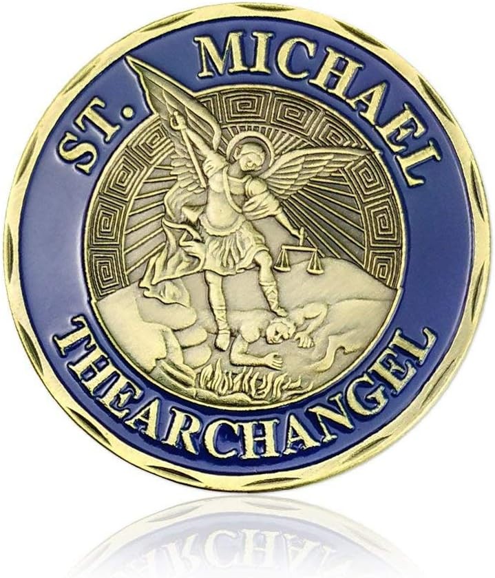 USAF Saint Michael Coin US Air Force Security Police Challenge Coin