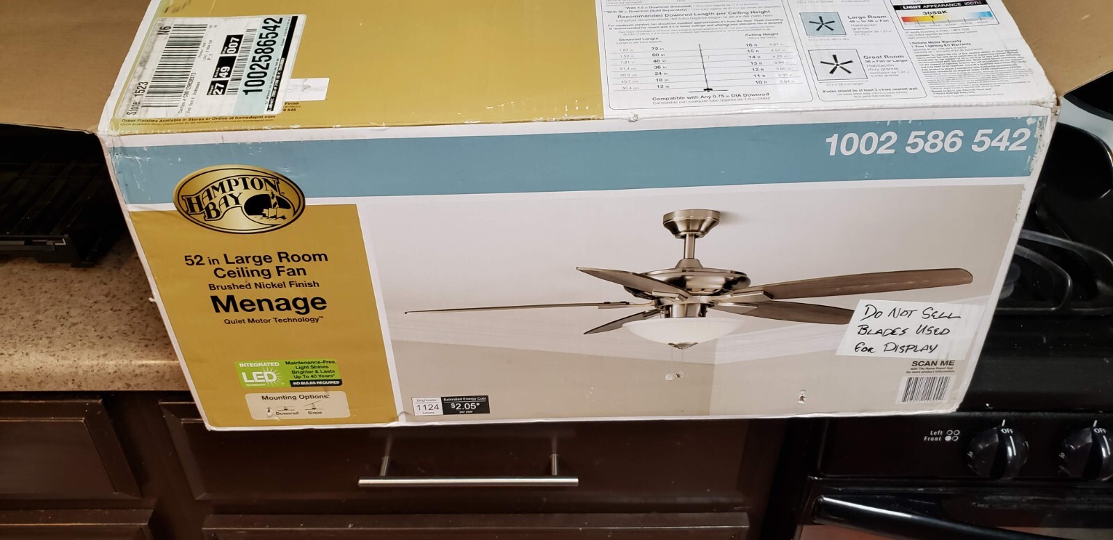 Replacement Parts 52" Menage Hampton Bay - 1002586542