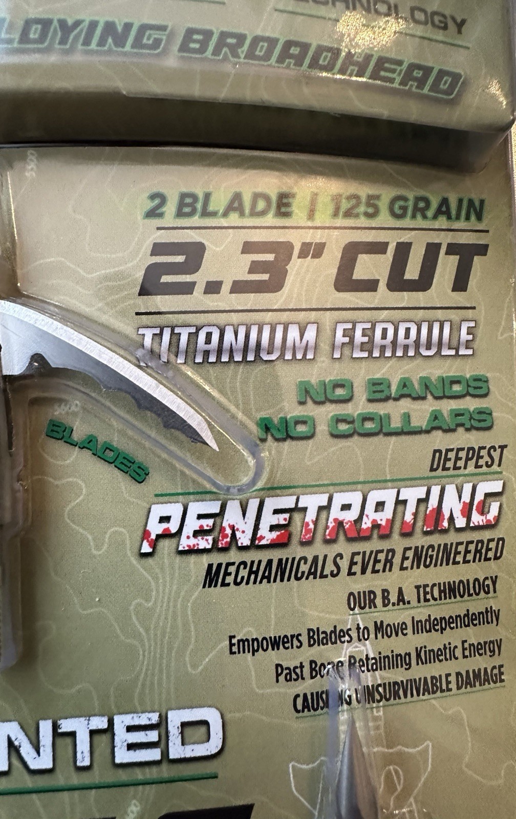 BEAST Titanium 125gr 2.3” Broadheads (3pk)