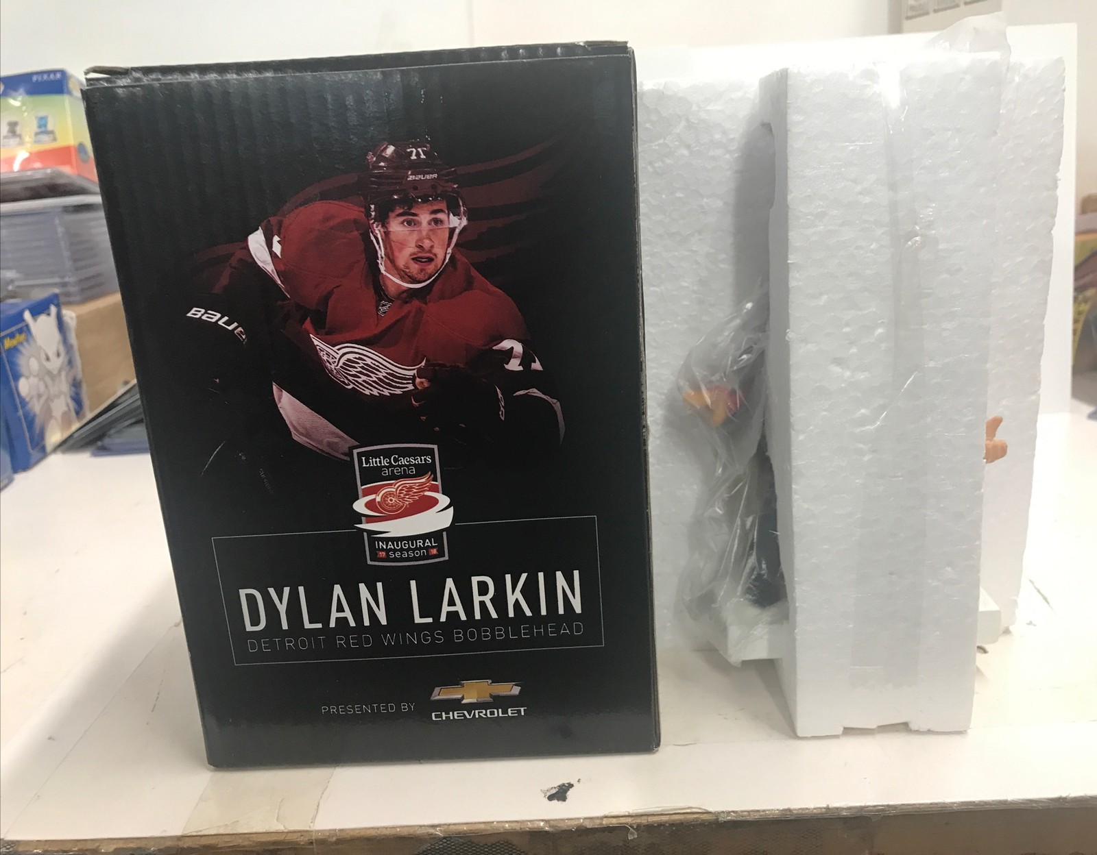 2016 Dylan Larkin Bobblehead Inaugural Season Detroit Red Wings