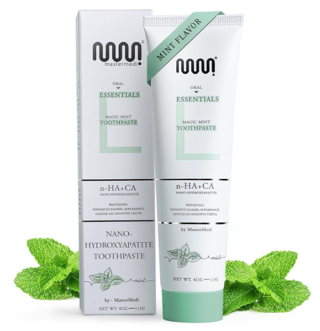 Pasta dental con nanohidroxiapatita sin flúor para ayudar a remineralizar