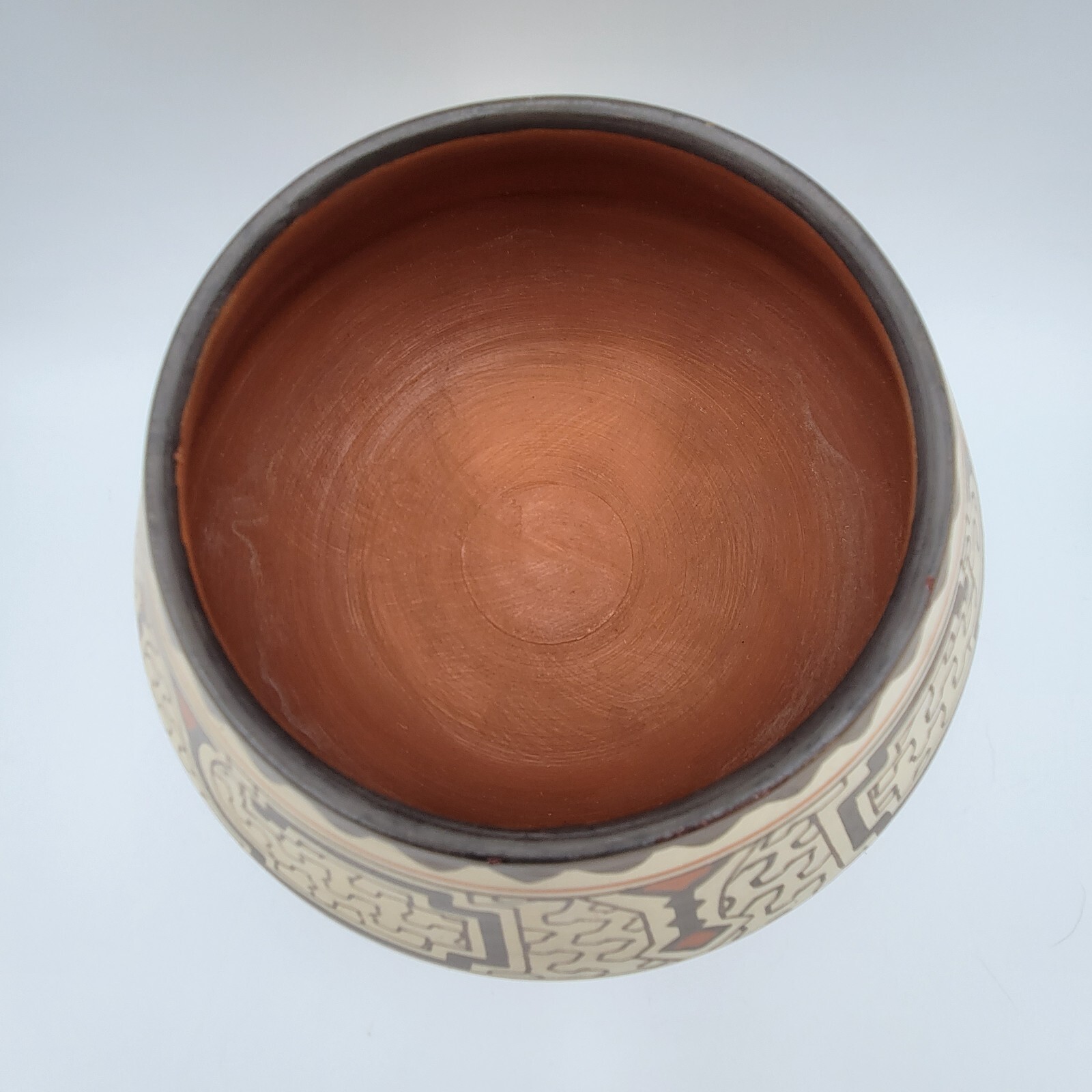 Shipibo Conibo Peruvian Pottery Bowl Handmade