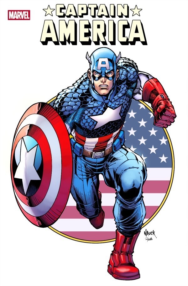 Captain America #6 Todd Nauck Iconic Variant 1/21/26 Marvel Comics