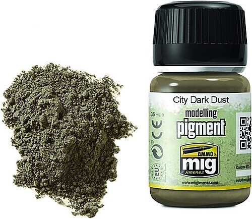 Ammo City Dark Dust 35ml Bottle - Hobby and Model Paint Pigment - #3028