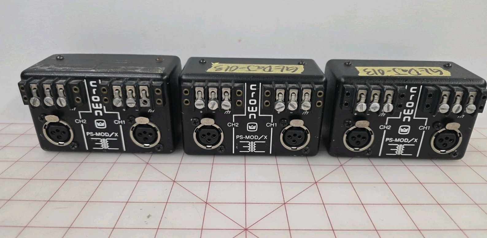 Lot Of 3 Crown PS-Mod/X For PS-400 or PS-200 Power Amplifiers