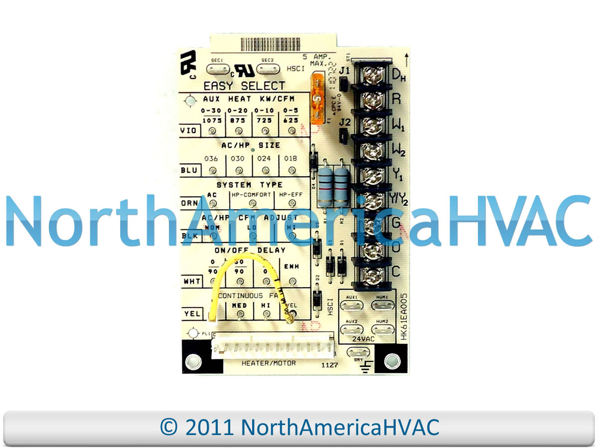 OEM Carrier Bryant Payne Control Board Air Handler Easy Select Fits HK61EA005