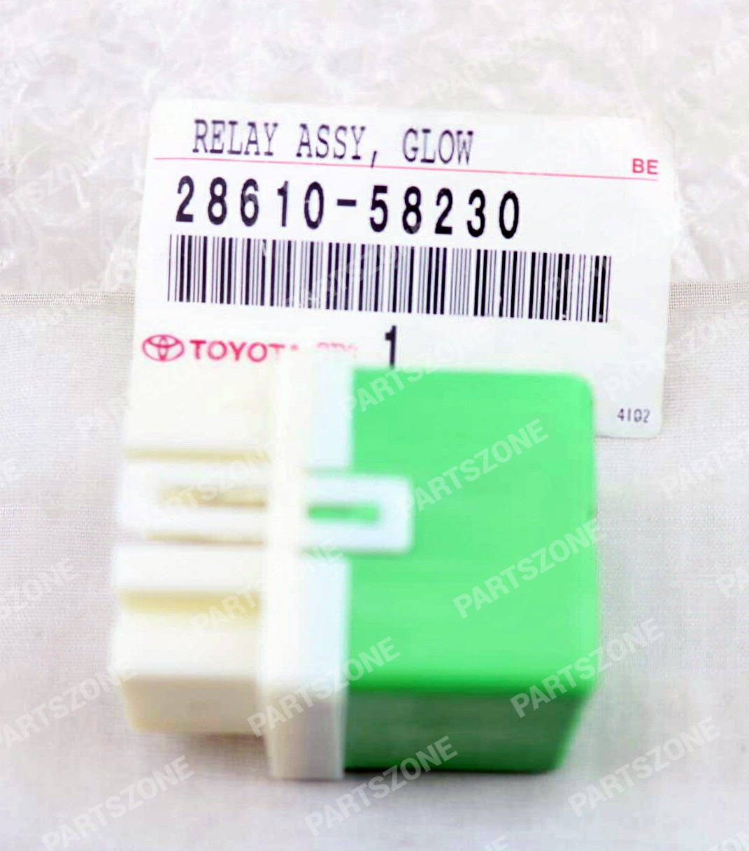 28610-58230 Toyota Genuine Relay Assy Glow Plug 2861058230 NEW OEM