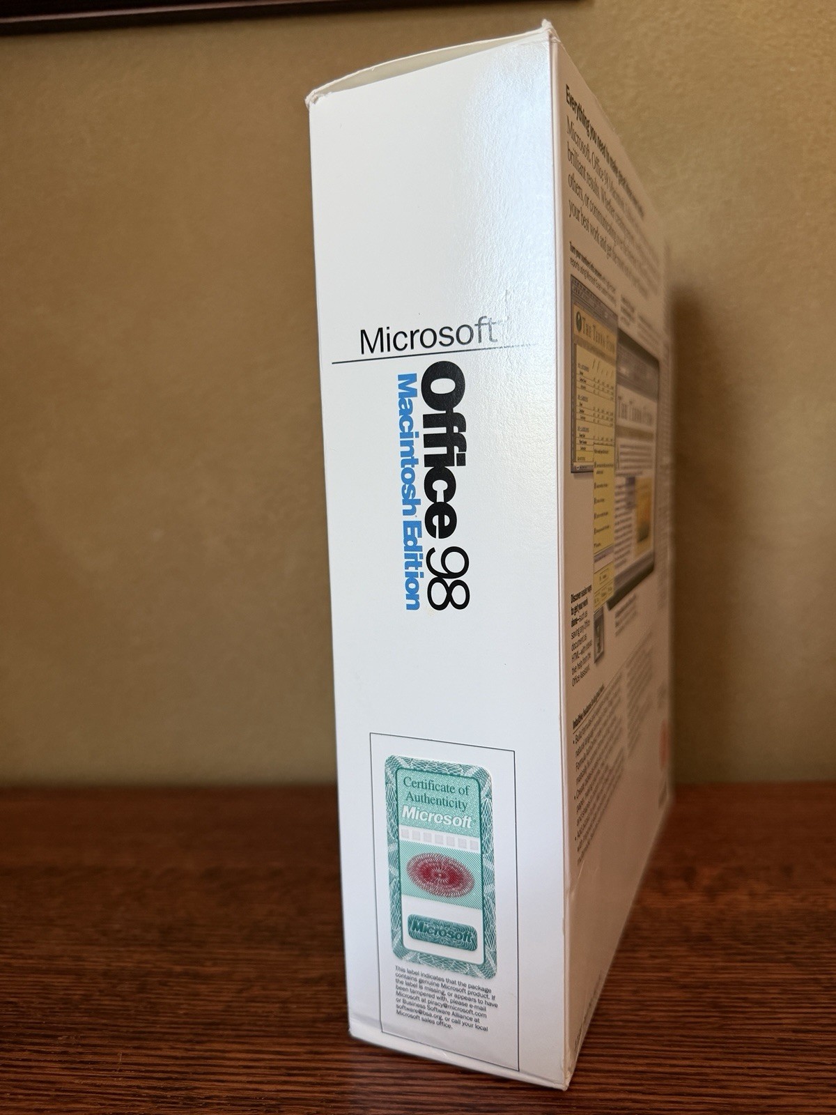 Microsoft Office 98 Macintosh Edition with CD Key
