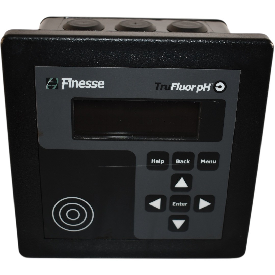 Finesse TruFluor pH 100-5080-001 v3.10 Single-Use Optical pH Transmitter 24VDC