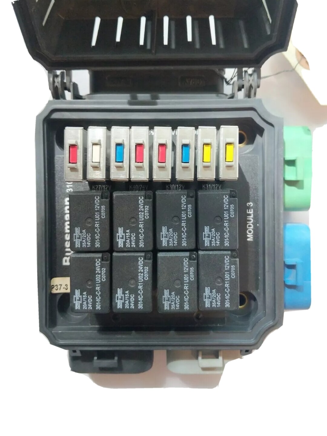 BAE Systems Tactical Vehicle Power Distribution Module 3 Panel P/N 12423138