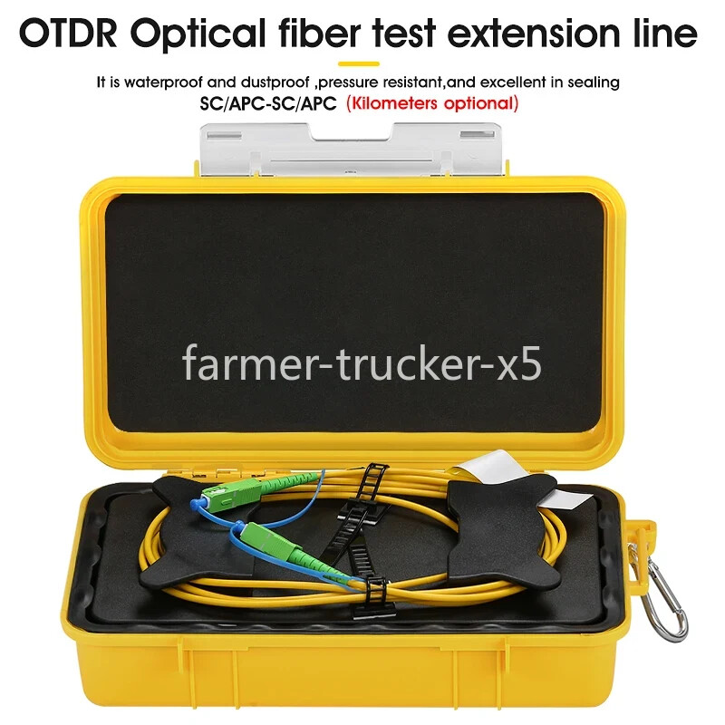 SC/APC-SC/APC OTDR Dead Zone EliminatorFiber Rings 500M 1Km 2Km Fiber Optic New