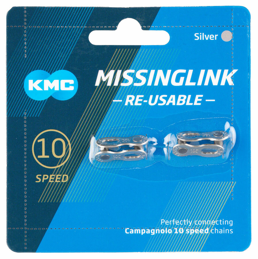 KMC Missing Link for Campagnolo - 10-Speed, Reusable, 2 Pairs