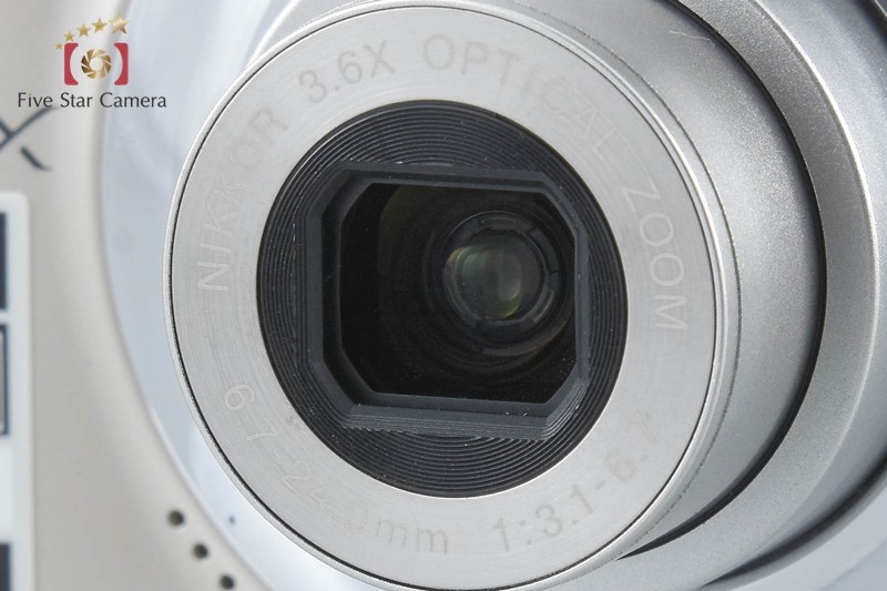 Nikon COOLPIX L21 Silver 8.0 MP Digital Camera