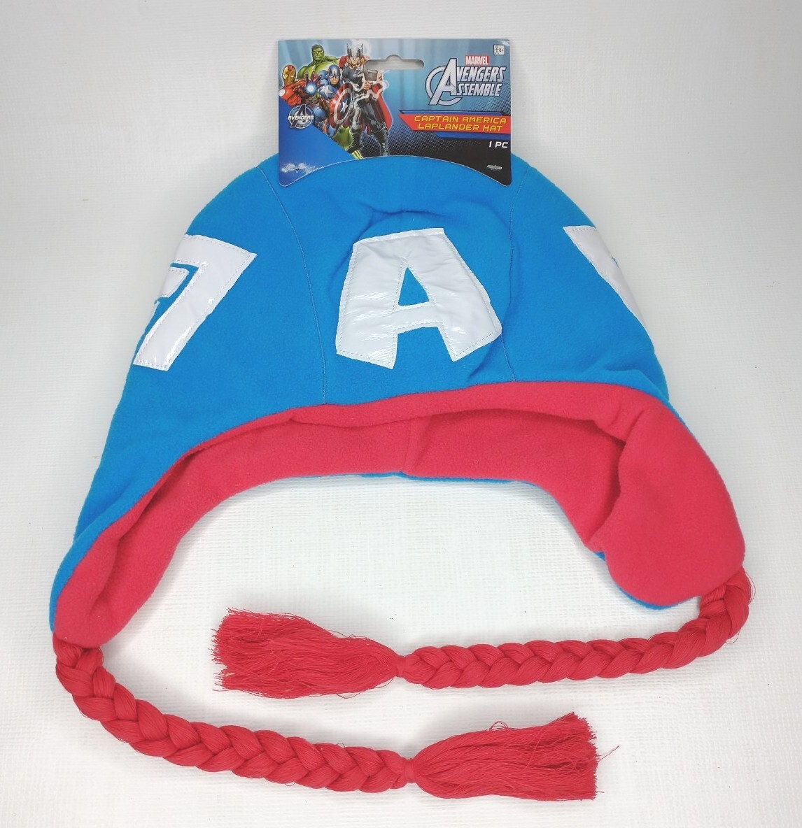 Marvel Captain America CostumesUSA Laplander Hat Youth 8+ One Size NWT