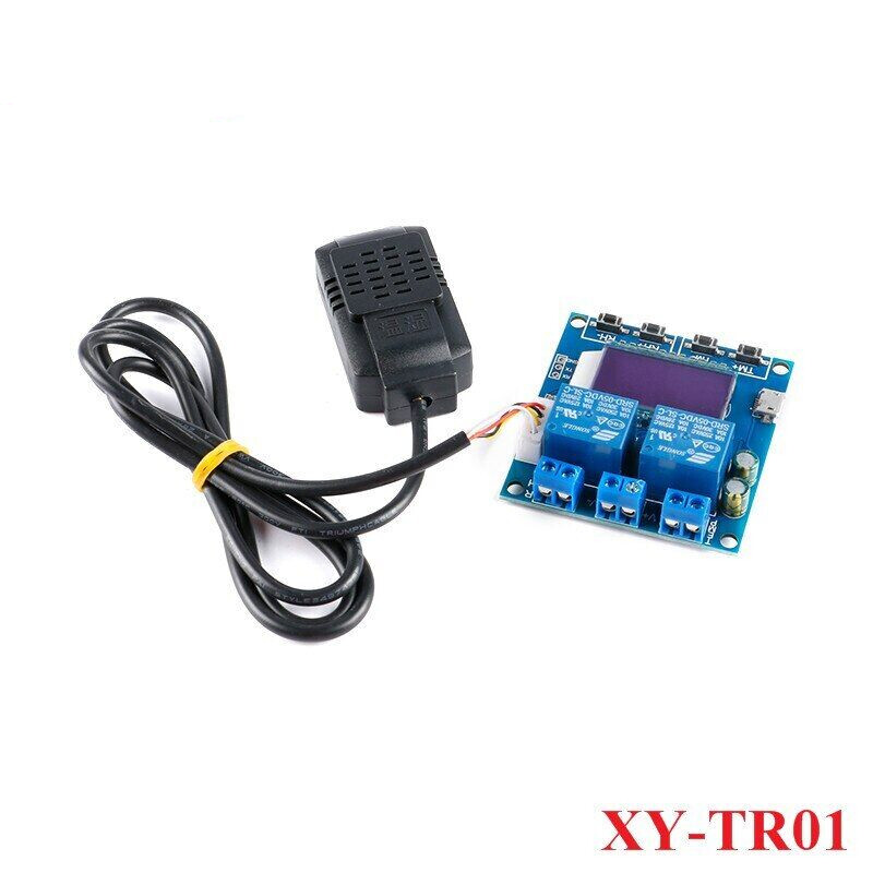 XY-TR01 SHT20 Humidity Temperature Controller DC 12V LCD Display Relay Module