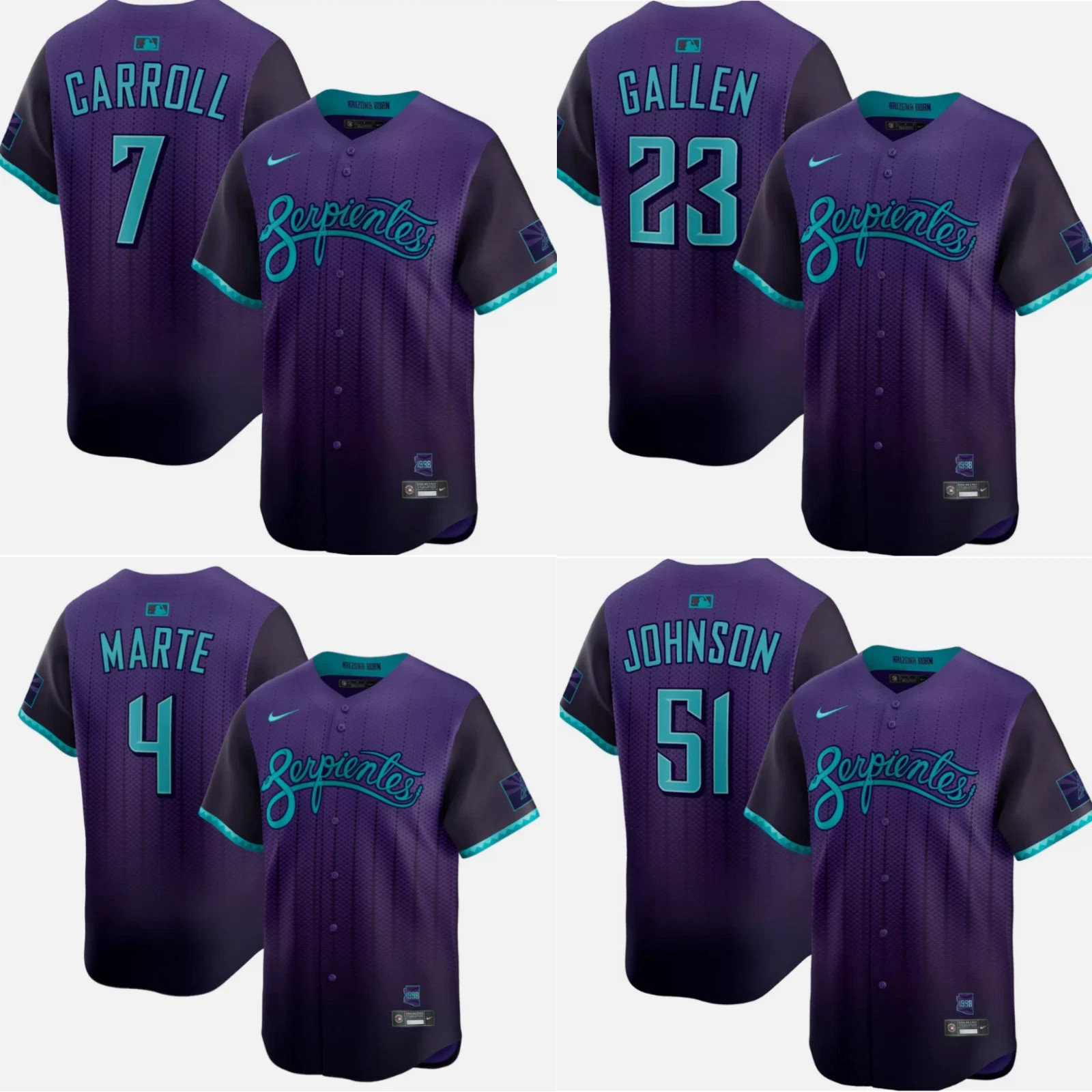 HOT ITEM! Men's Diamondbacks Purple 2026 City Connect Limited Jersey