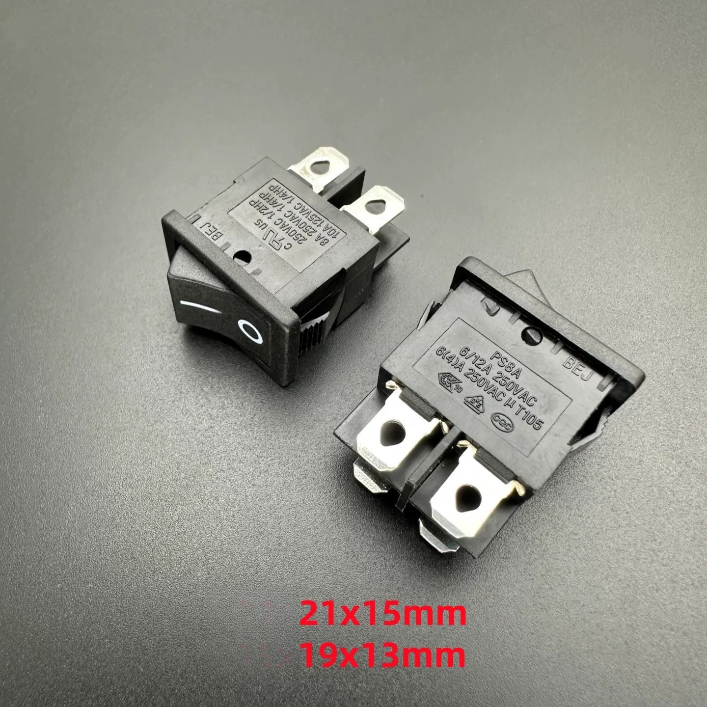 10PCS NEW FIT FOR BEJ PS8A-11 Ship Type Switch 4-pin 2-gear PS8A-11-B1B3-5H-10