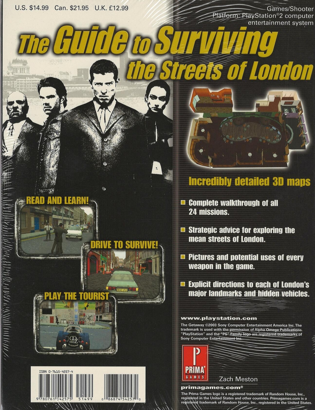 The Getaway - Prima's Official Strategy Guide