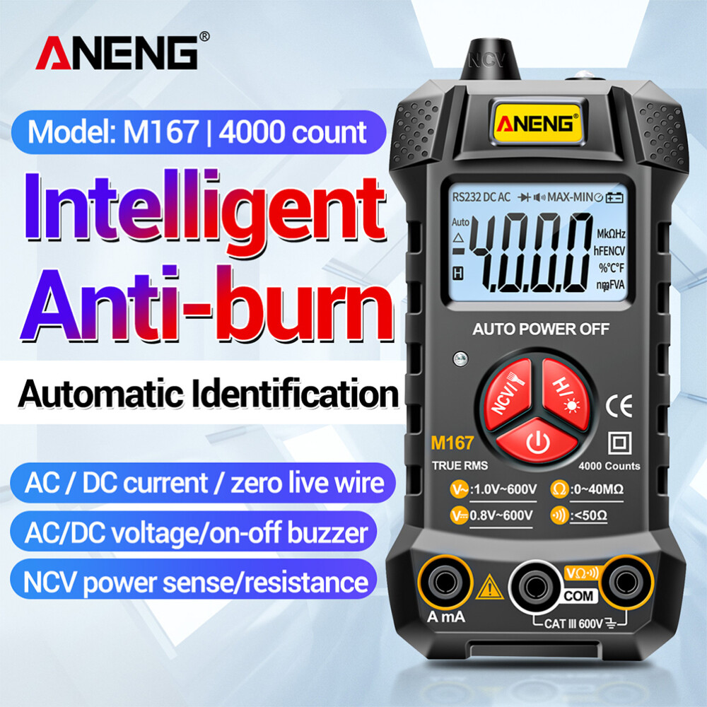 Digital Electrical Tester Smart Multimeter Automatic Multitester Equipment New