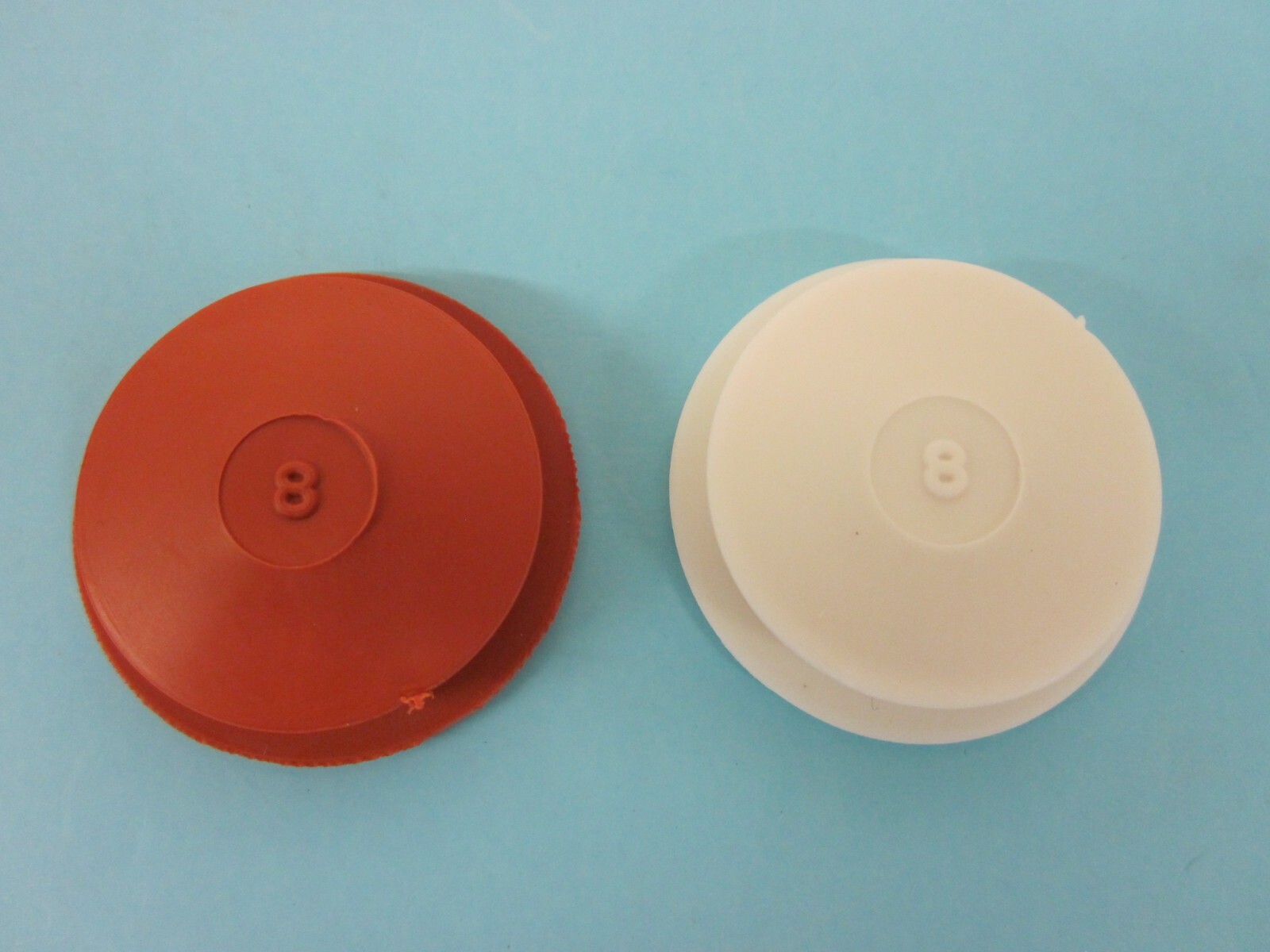 Piggy Bank Rubber Stoppers  (2) 1 1/4" hole (Made in USA)