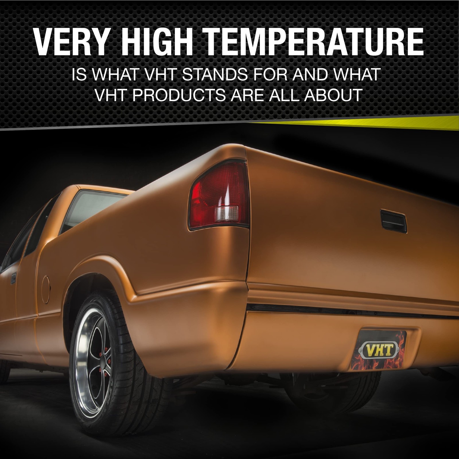 VHT FLAMEPROOF Coating, Flat Black 11 Ounce (Pack of 1)