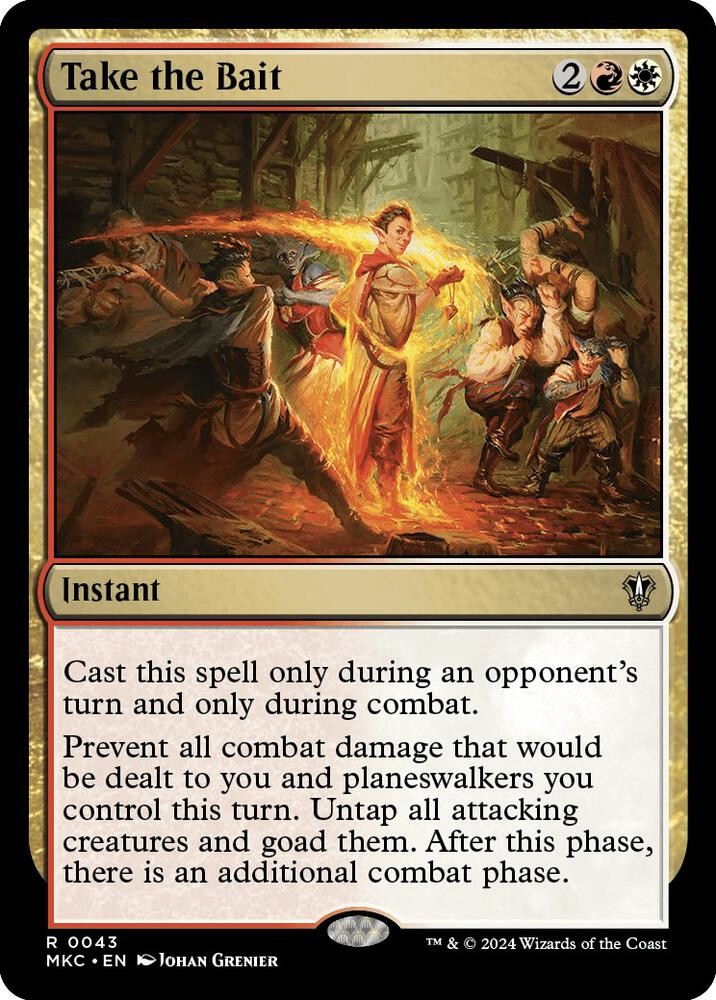 1x Take the Bait - Commander: Murders at Karlov Manor - NM  -  MTG