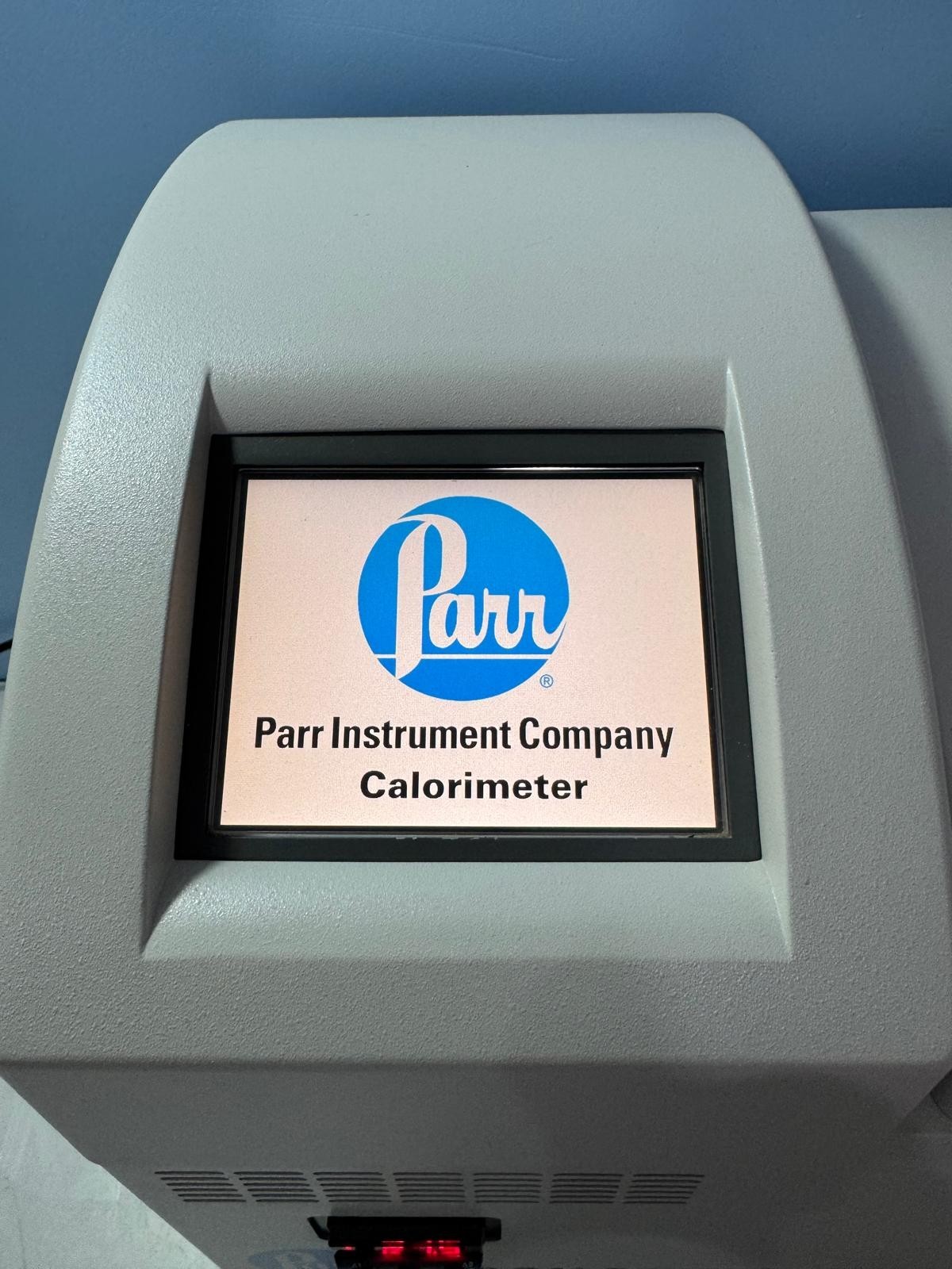 Parr 6400 Automatic Calorimeter 240V Powers On Touchscreen Works Firmware Error