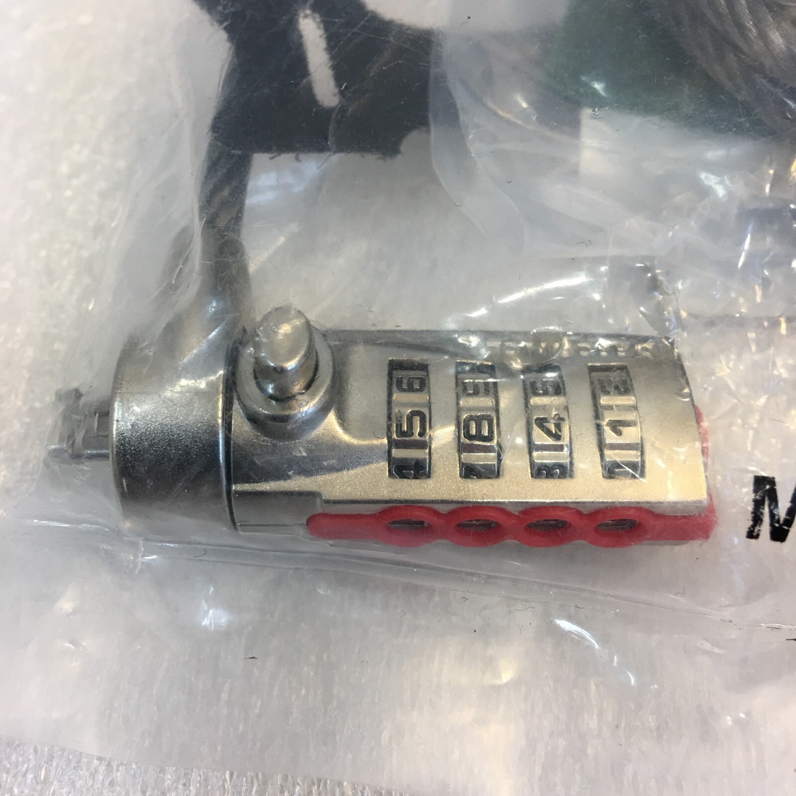 Targus Notebook Security Combination Cable Lock PA410S-1 (Brand New)