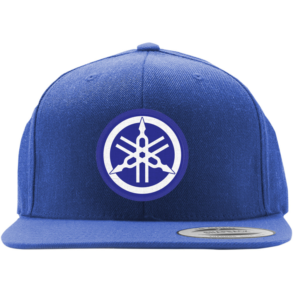 Factory Effex Youth Yamaha Tuning Fork Flat Bill Adjustable Hat (Royal Blue)